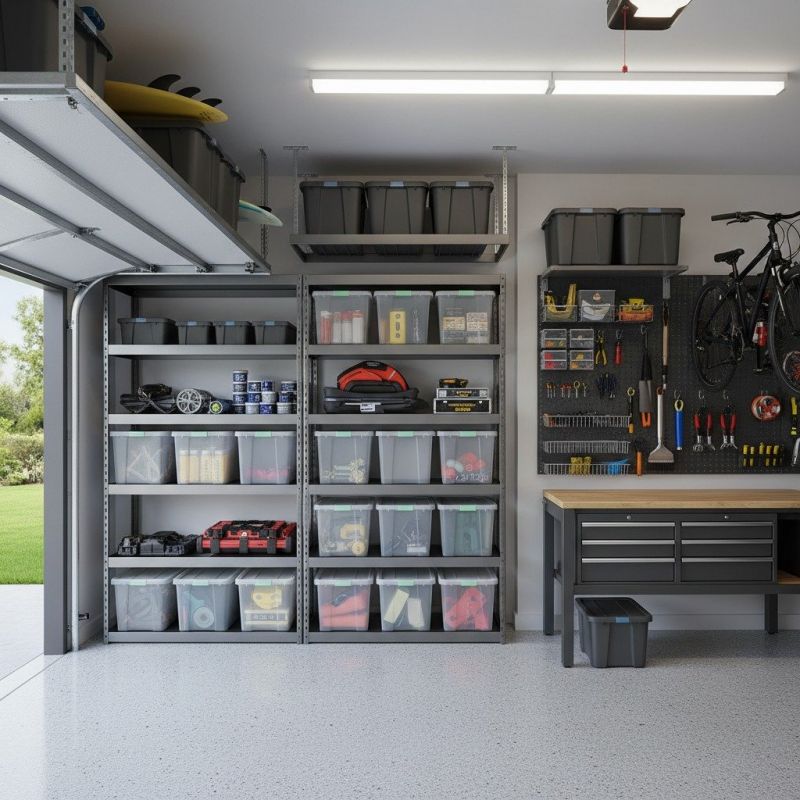 Garage Shelves Installation in Fairfax County, VA