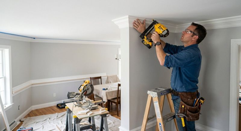 Quarter Round Installation in Wilmington, NC